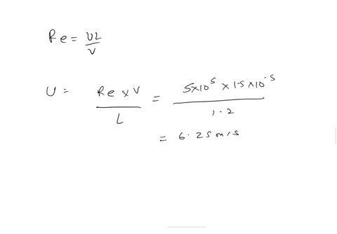 6-air-of-density-121-mathrmkg-mathrmm3-and-kinematic-viscosity-15-times-10-5-mathrmm2-mathrms-passes-over-a-thin-flat-plate-of-dimensions-12-mathrmm-times-12-mathrmm-parallel-to-the-airstream-if-trans