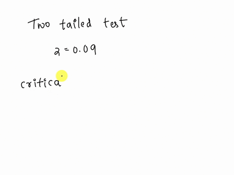 using-the-z-table-two-tailed-test-find-the-critical-value-of-z-at-a-level-of-significance-equals-009-stion-answer-89564