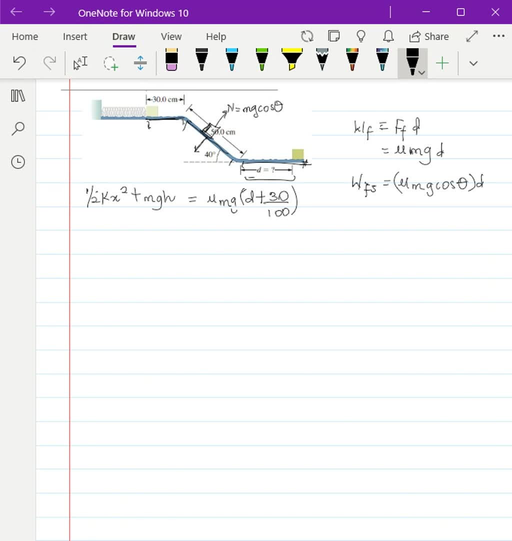 SOLVED A small 0.50kg box is launched from rest by a horizontal