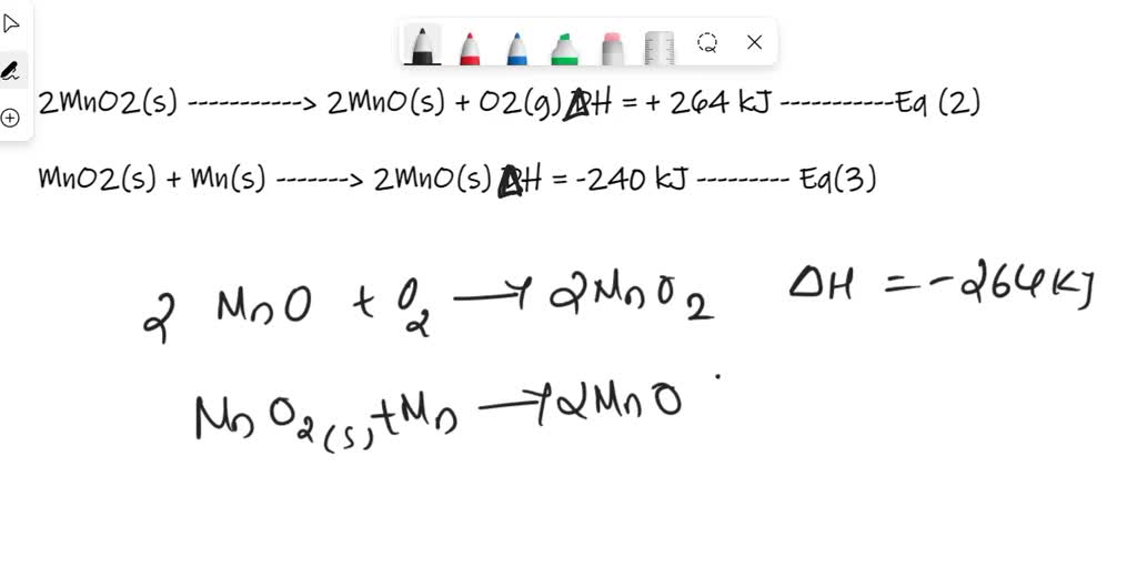 SOLVED Use the following data to calculate the standard heat (enthalpy