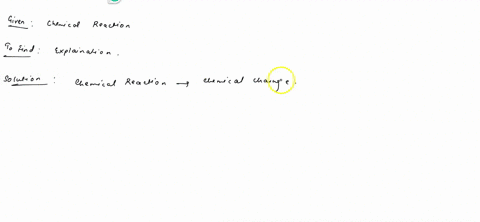 a-chemical-reaction