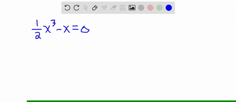 in-exercises-23-32-find-the-zeros-of-the-function-algebraically-fx-frac12x3-x-2