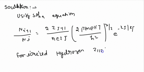the-saha-equation-describes-the-ionization-fraction-of-hydrogen-as-a-function-of-temperature-and-density-in-the-derivation-presented-in-lecturewe-assumed-that-the-bound-hydrogen-atom-had-onl-43877
