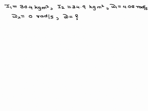 a-cylinder-with-moment-of-inertia-304-kgm-rotates-with-angular-velocity-406-rads-on-a-frictionless-vertical-axle-a-second-cylinder-with-moment-of-inertia-349-kgm-initially-not-rotating-drops-16665