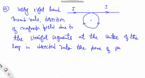 a-conductor-consists-of-a-circular-loop-of-radius-r-and-two-long-straight-sections-as-shown-in-figur-65667