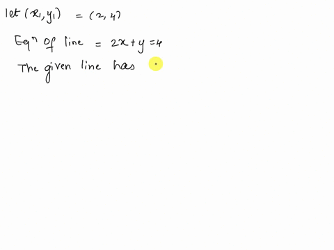 write-an-equation-of-the-line-containing-the-given-point-and-perpendicular-to-the-given-line-express-your-answer-in-the-form-ymxb-24-2xy4-the-equation-of-the-line-is-y-56407