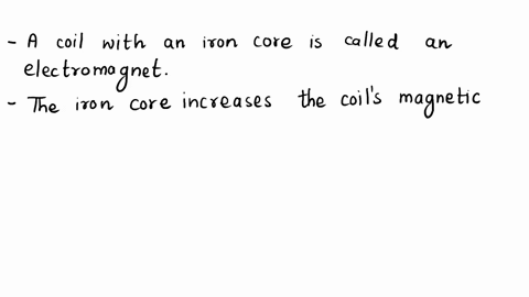 what-benefit-is-gained-by-the-addition-of-the-iron-core-in-an-electromagnet-78801