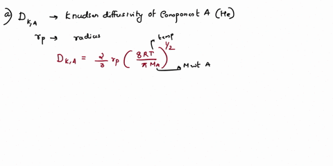 1-a-mixture-of-he-a-and-ar-b-at-298-k-is-diffusing-through-an-open-capillary-20-mm-long-with-a-radius-of-1080-a-the-total-pressure-is-1013-105-pa-the-molecular-diffusivity-at-1013-105-pa-is-14188