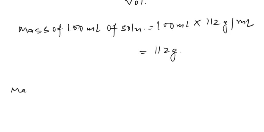SOLVED An aqueous solution is 13.0 by mass potassium bromide, KBr
