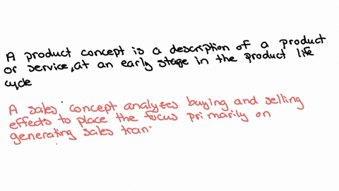 1-define-the-following-and-explain-a-product-concept-b-selling-concept-c-marketing-concept-d-target-marketing-e-marketing-process