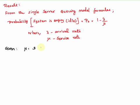a-single-server-waiting-line-system-has-an-arrival-pattern-characterized-by-a-poisson-distribution-with-3-customers-per-hour-the-system-can-serve-5-customers-per-hour-the-service-times-are-d-12465