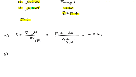 consider-the-following-hypothesis-test-ho-p-20-ha-p-20-sample-of-50-provided-sample-mean-of-194-the-population-standard-deviation-is-2_-enter-negative-values-as-negative-number-a-compute-the-15846