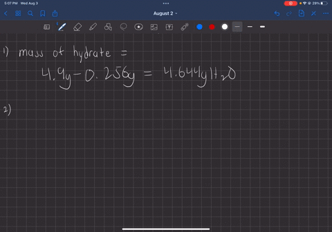 experimental-work-percentage-of-water-in-copper-ii-sulfate-hydrate-initial-mass-of-hydrate-______49g_______final-mass-of-anhydrous-salt-_____0256g________calculations-your-lab-instructor-wil-93444