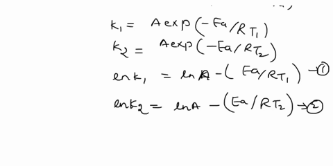 what-is-the-activation-energy-for-a-chemical-reaction-if-the-rate-constant-for-the-reaction-at-438-k-is-measured-to-be-400-x-10-5-s-1-_-and-the-rate-constant-of-the-same-reaction-at-267-k-is-31614