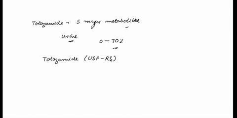 what-are-the-five-metabolites-of-tolazamide-which-one-is-active-what-there-structure-53175