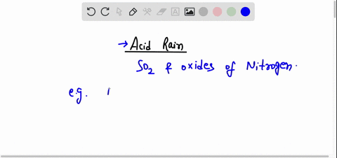 name-any-two-gaseous-pollutants-which-cause-acid-rain-with-their-chemical-reaction-07588