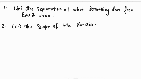 1-what-is-abstraction-a-the-removal-the-non-essential-parts-of-a-program-b-the-separation-of-what-something-does-from-how-it-does-it-c-the-act-of-moving-from-concrete-examples-to-more-genera-01494