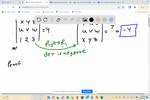 in-problems-43-50-use-properties-of-determinants-to-find-the-value-of-each-determinant-if-it-is-know-84174