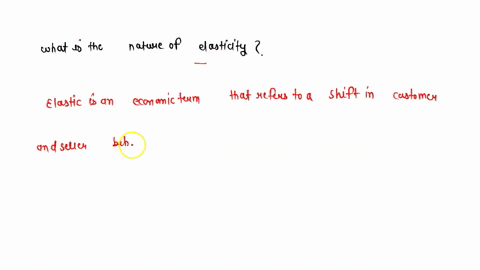 what-is-the-nature-of-elasticity-98508