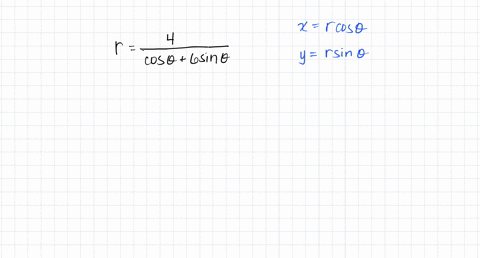 convert-the-given-polar-equation-to-a-cartesian-equation-write-in-the-standard-form-of-a-conic-if-possible-and-identify-the-conic-section-represented-r-cos0-6-sin0-the-conic-section-is-alan-48636
