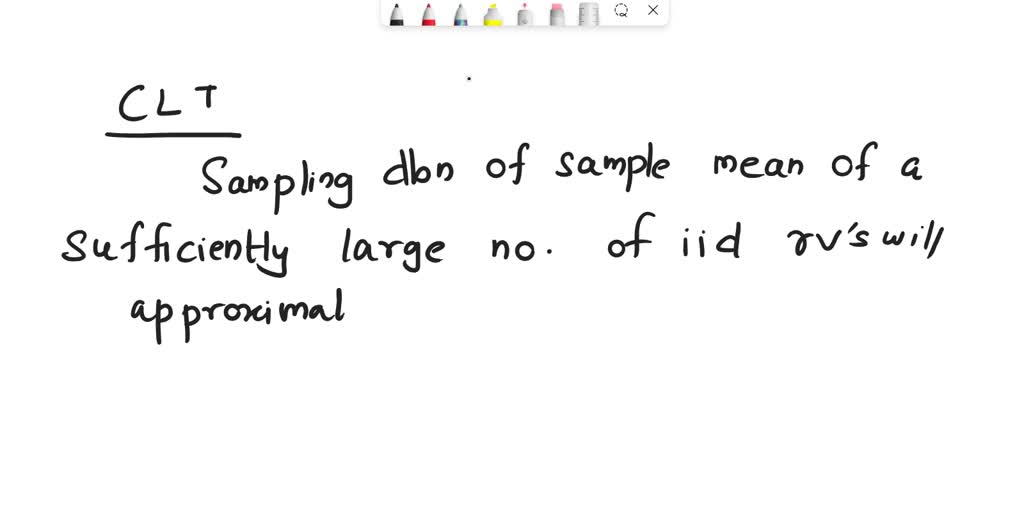 SOLVED Can you explain what is the sampling distribution of the mean
