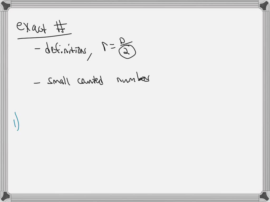 Solved identify the exact numbers 4 choices the number of choices in