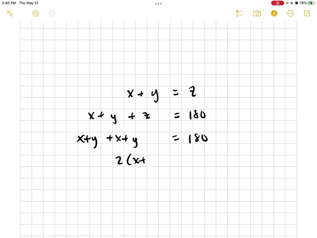 SOLVED The triangle shown is an isosceles triangle because the lengths