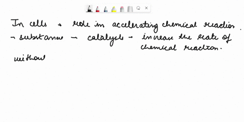 which-substances-are-responsible-for-accelerating-chemical-reactions-in-cells-46016