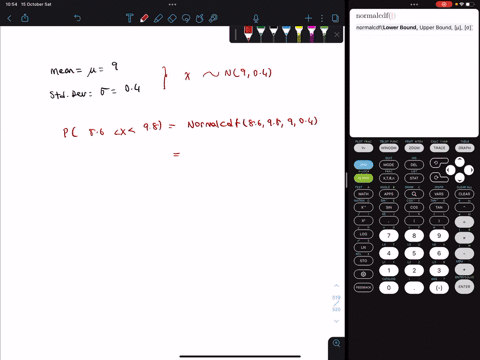 the-resistance-for-resistors-of-a-certain-type-is-a-random-variable-x-having-the-normal-distribution-with-mean-9-ohms-and-standard-deviation-04-ohms-a-resistor-is-acceptable-if-its-resistanc-98807