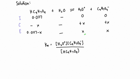 calculate-the-ph-of-a-00117-m-aqueous-solution-of-acetylsalicylic-acid-aspirin-hc9h7o4-ka-3010-4