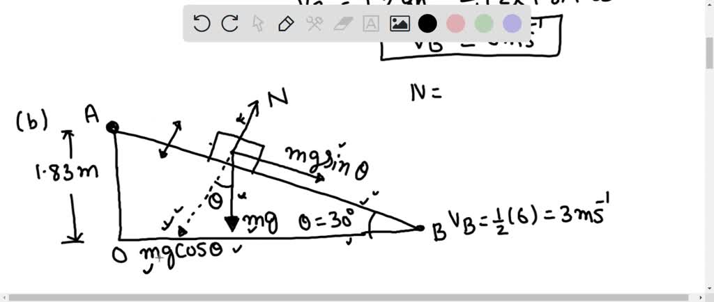 Solved: Texts: An Ice Track For Kids Is Shown Below. A Sled Of Weight 