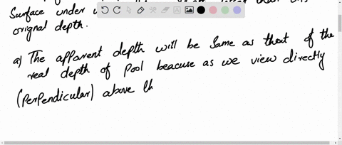 if-you-look-at-an-object-at-the-bottom-of-a-pool-the-pool-looks-less-deep-than-it-actually-is-a-from-53704