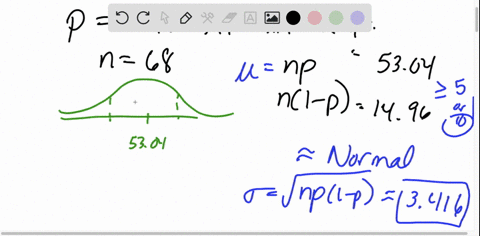 in-the-following-problem-check-that-it-is-appropriate-to-use-the-normal-approximation-to-the-binomial-then-use-the-normal-distribution-to-estimate-the-requested-probabilities-it-is-known-tha-97404