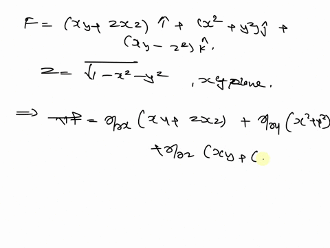 use-the-divergence-theorem-to-find-the-surface-integral-that-is-the-flux-integral-of-the-vector-field-by-means-of-a-triple-integral-the-vector-field-is-given-by-x-y-z-x-y-2xz-x2-y2j-xy-z2k-t-30761
