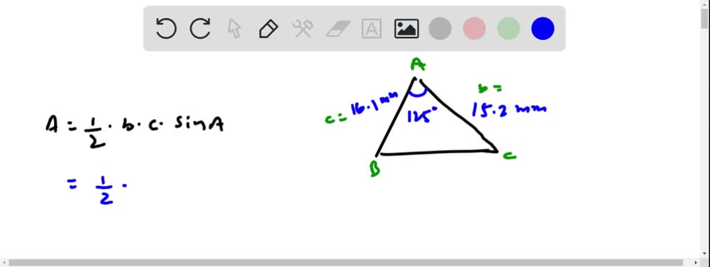 SOLVED: A painter is going to apply a special coating to a triangular ...