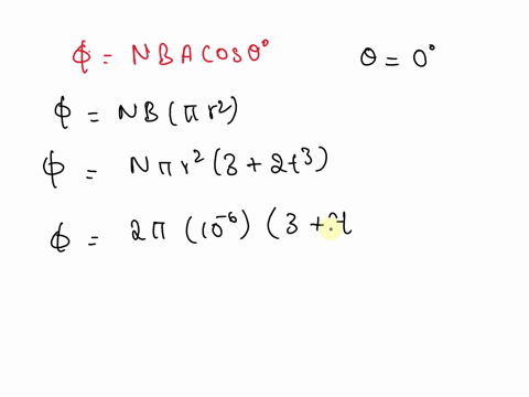 Mmand The coil shown in the figure has 2 tums radius of mm and...