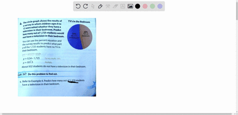 please-help-me-with-c-circle-graph-shows-the-results-of-tvs-in-the-bedroom-b-the-survey-in-which-children-ages-8-to-were-asked-whether-they-have-a-12-television-in-their-bedroom-predict-46-h-21191