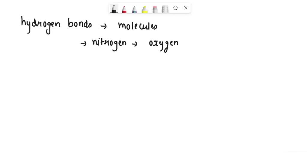 SOLVED: Hydrogen bonds represent an ionic bond, a strong chemical bond
