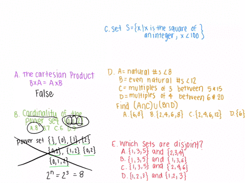 athe-cartesian-product-b-x-a-is-equal-to-the-cartesian-product-a-x-b-afalse-btrue-bwhat-is-the-cardinality-of-the-power-set-of-the-set-0-1-2-a8-b7-c6-d9-cthe-members-of-the-set-s-x-x-is-the-78727