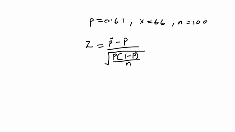 given-the-following-parameters-for-a-sampling-distribution-of-sample-proportions-calculate-the-standard-score-of-the-sample-proportion-round-your-answer-to-two-decimal-places-p061p061-x66x66-64308
