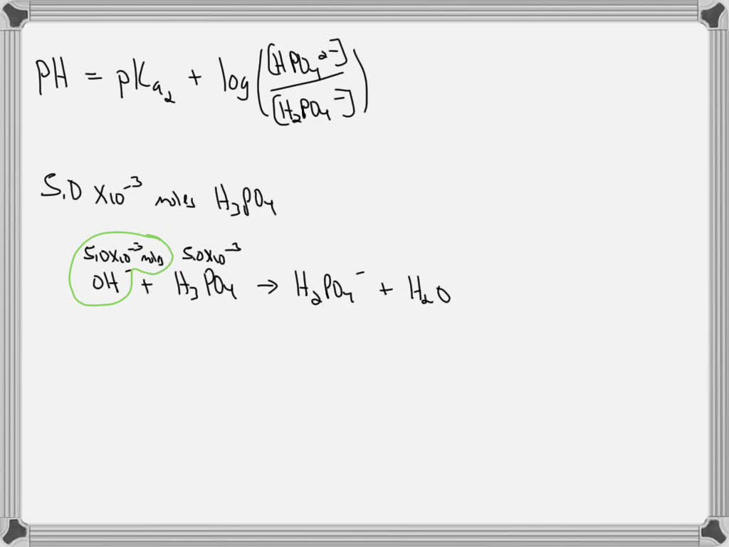 SOLVED: 1. (5 pts) To make a phosphate buffer at pH 6.82 starting with ...