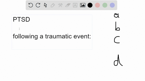 symptoms-of-ptsd-include-all-of-the-following-except-____________-choose-one-answer-a-avoidance-of-things-that-remind-one-of-a-traumatic-event-b-jumpiness-c-physical-complaints-that-cannot-b-51004