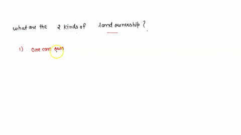 what-are-the-2-kinds-of-land-ownership-94987
