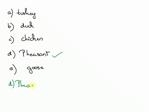which-of-the-five-is-least-like-the-other-four-a-turkey-b-duck-c-chicken-d-pheasant-e-goose-10328