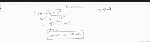you-are-given-a-vector-in-the-xy-plane-that-has-a-magnitude-of-900-units-and-a-y-component-of-680-units-a-what-are-the-two-possibilities-for-its-x-component-b-assuming-the-x-component-is-kno-72043