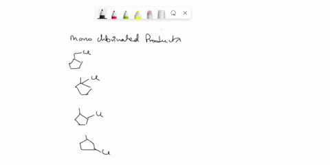 how-many-monochlorination-products-not-including-in-the-free-radical-chlorination-stereoisomers-are-there-of-methylcyclopentane-77343