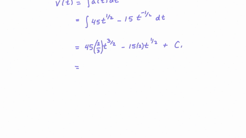 a-particle-moves-on-a-coordinate-line-with-acceleration-d2sdt2-45-root-t-1root-t-subject-to-the-conditions-that-dsdt-6-and-s-17-when-t-1-find-the-v-velocity-v-dsdt-in-terms-of-t-and-the-posi-45691