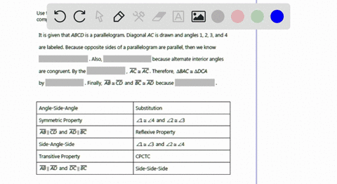 oscar-wrote-partial-narrative-proof-to-prove-ab-cd-and-bc-ad_-given-abcd-is-_-parallelogram-prove-ab-_-cd-and-bc-ad-use-the-information-in-the-boxes-at-the-bottom-of-the-page-to-fill-in-the-90173