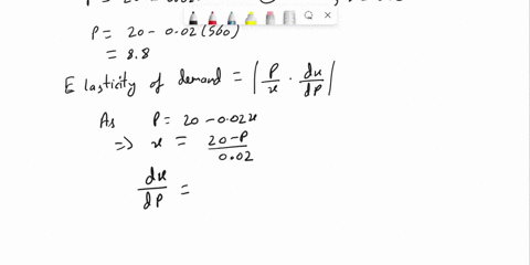 the-demand-function-for-a-product-is-given-by-p20-002-x-quad-0x1000-a-find-the-price-elasticity-of-d-42095