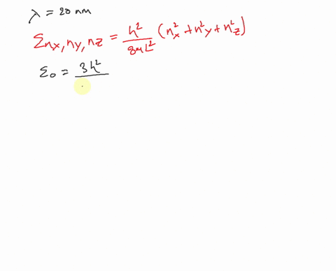 aphoton-with-wavelength-200-nm-is-absorbed-when-an-electron-in-a-three-dimensional-cubical-box-makes-transition-from-the-ground-state-to-the-second-excited-state_-part-a-what-is-the-side-len-55346